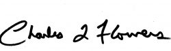 Charles Flowers signature