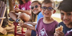 Cub Scouts camping